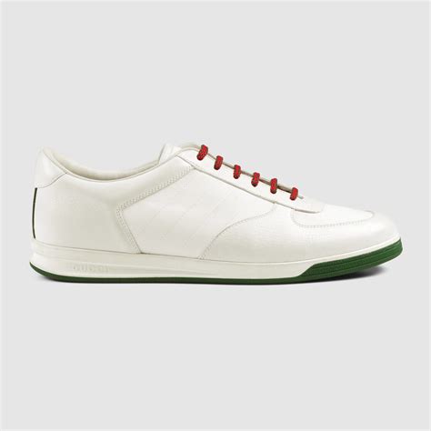 white gucci sneakers mens|classic gucci sneakers for men.